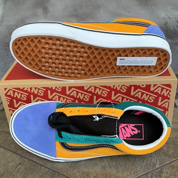 VANS OLD SKOOL MIX & MATCH Cdmmylw/Tdpl MENS - Picture 7 of 14